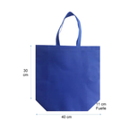 Bolsa TNT (Tela No Tejida) 40x30x11 cm - Alta Resistencia - Seriflux